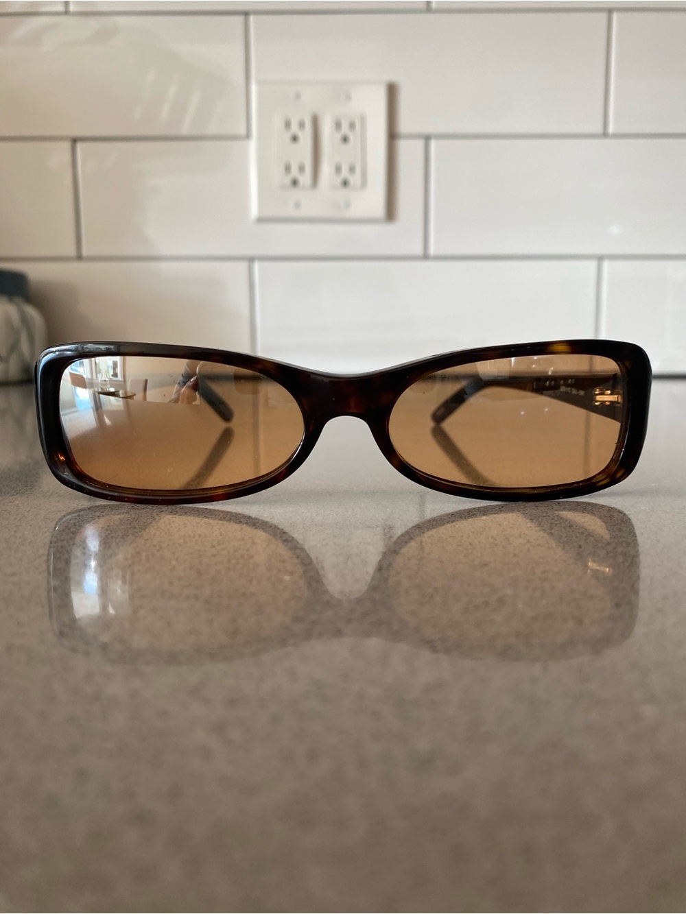 PRADA Brown Tortoiseshell Sunglasses - Brown Lenses